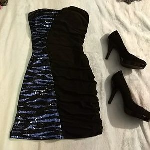 Vintage small prom homecoming dress